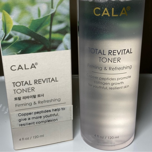 CALA Total Revital Toner 4 Oz, Lotion 3.4 Oz, and Serum 1.7 Oz set of Three - Picture 5 of 12